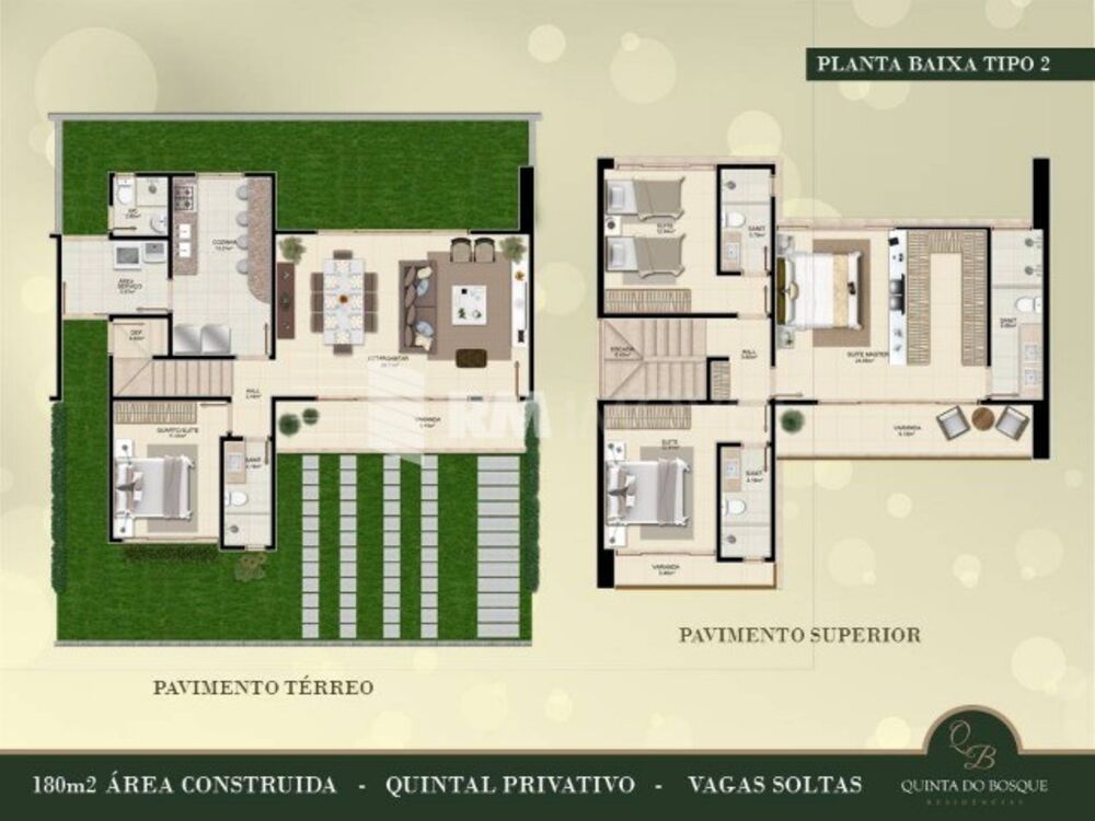 Casa de Condomínio, 4 quartos - Foto 2