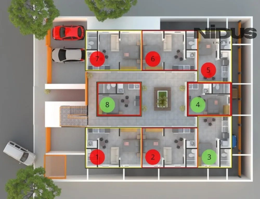 Apartamento, 1 quarto, 21 m² - Foto 8