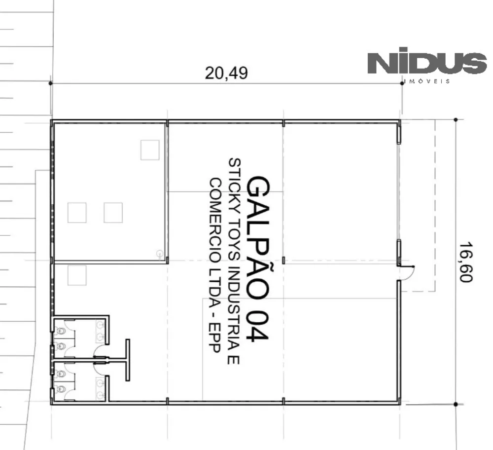 Depósito-Galpão, 400 m² - Foto 4