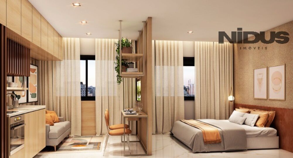 Apartamento à venda com 1 quarto, 24m² - Foto 3