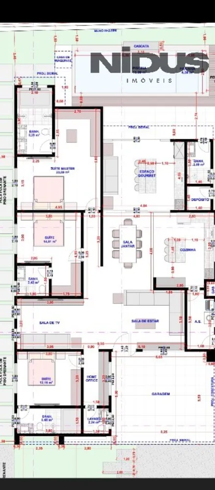 Casa, 3 quartos - Foto 1