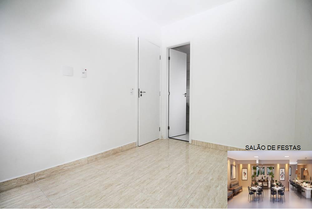 Apartamento à venda com 1 quarto, 35m² - Foto 2