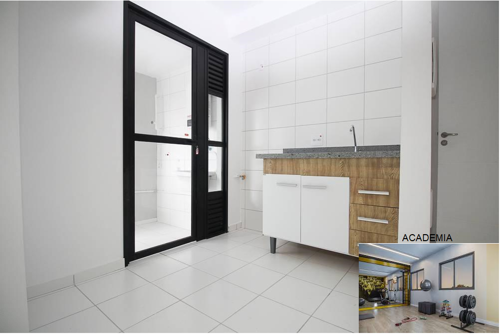 Apartamento à venda com 1 quarto, 35m² - Foto 3