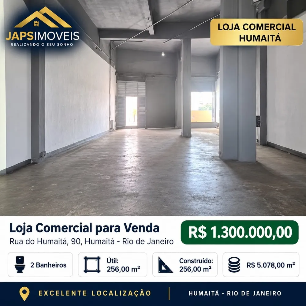 Loja-Salão, 256 m² - Foto 1