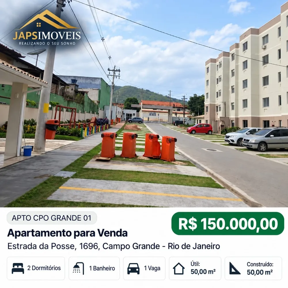 Apartamento, 2 quartos, 50 m² - Foto 1