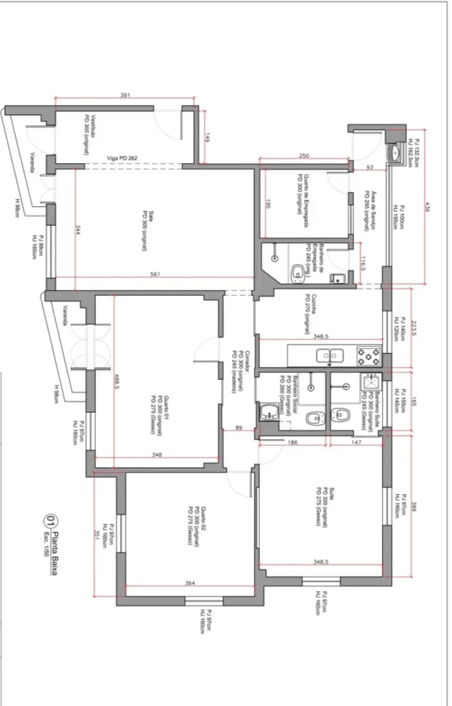 Apartamento, 4 quartos, 110 m² - Foto 1