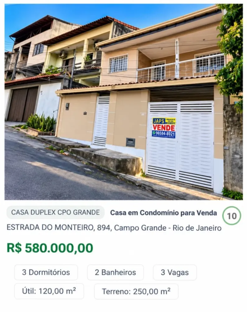 Casa de Condomínio, 3 quartos - Foto 1