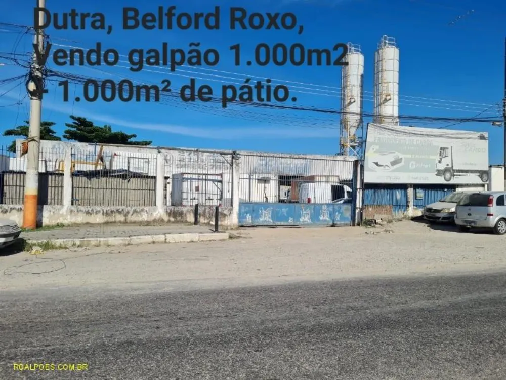 Depósito-Galpão, 1000 m² - Foto 1
