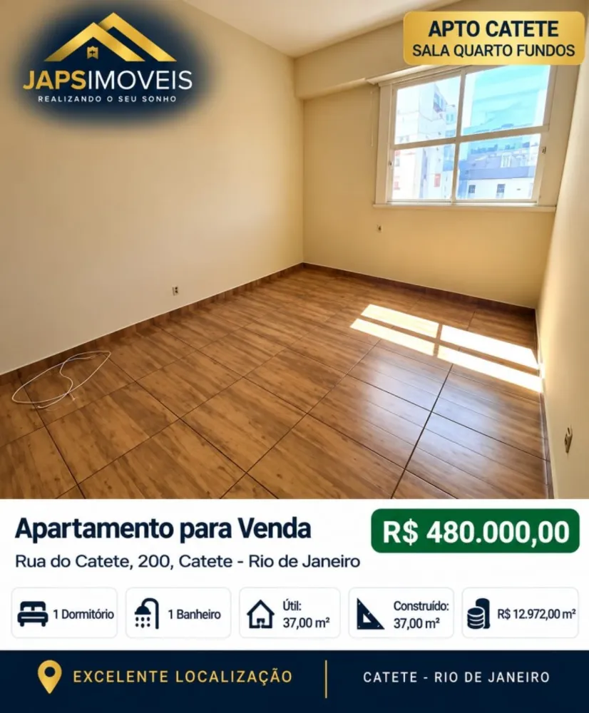 Apartamento, 1 quarto, 37 m² - Foto 1