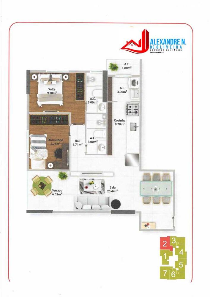 Apartamento, 2 quartos, 68 m² - Foto 12
