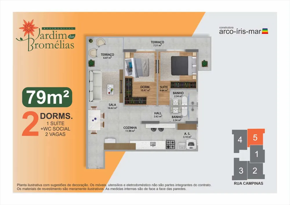 Apartamento, 2 quartos, 80 m² - Foto 15