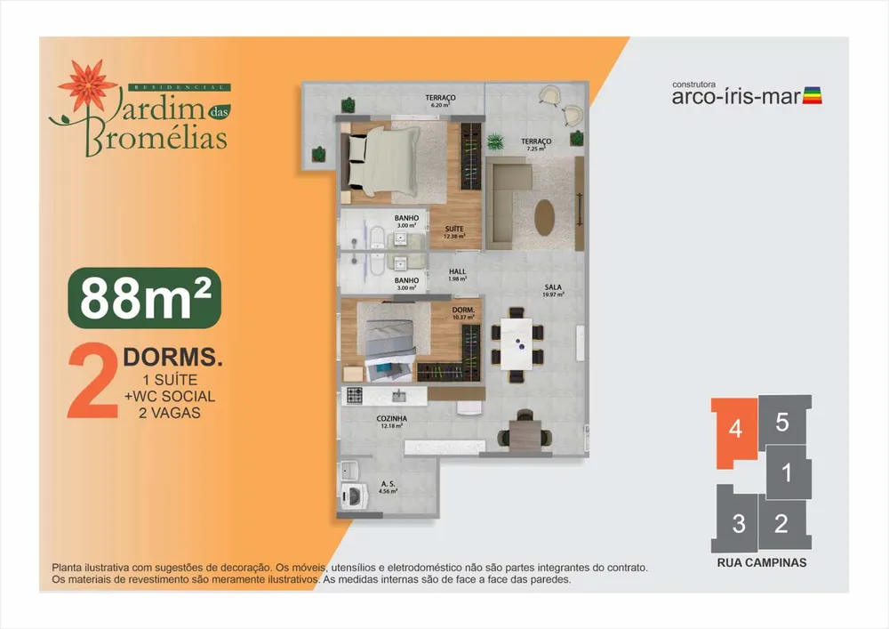 Apartamento, 2 quartos, 89 m² - Foto 5