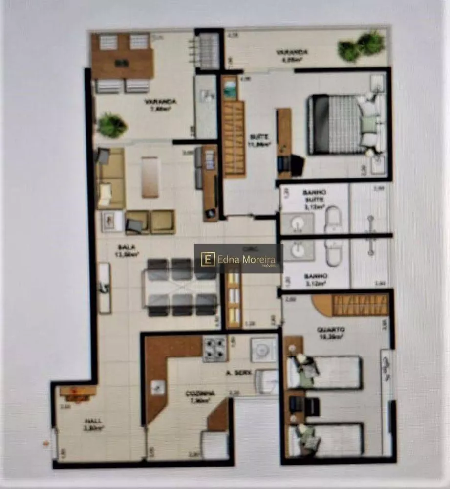 Apartamento, 2 quartos, 69 m² - Foto 15