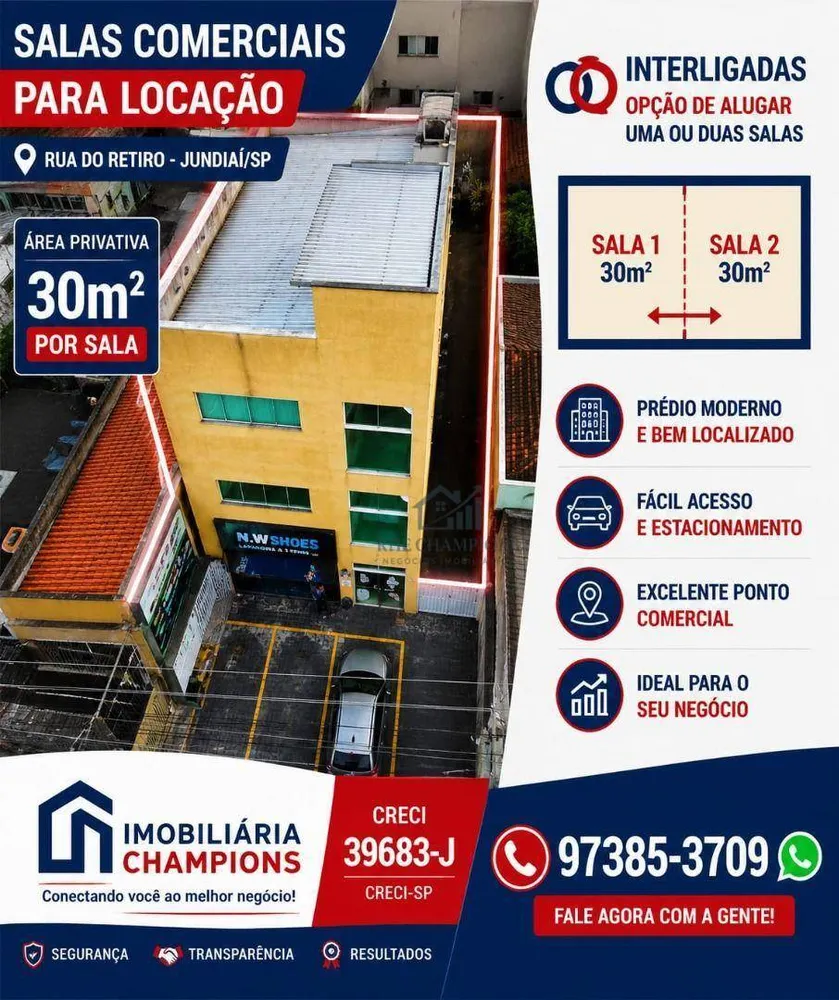 Loja-Salão, 30 m² - Foto 1