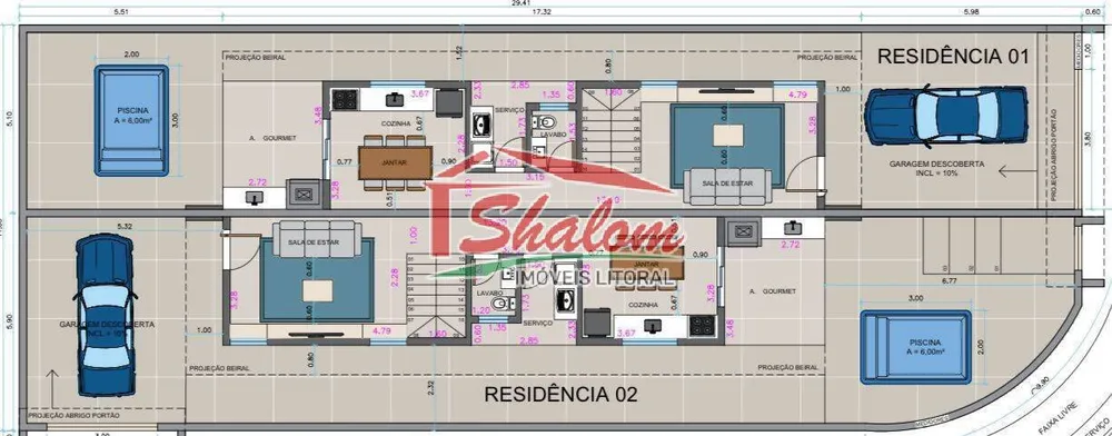 Casa, 3 quartos, 120 m² - Foto 8