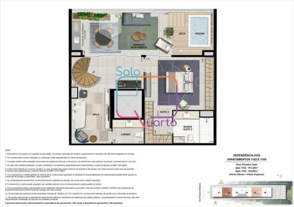 Cobertura, 4 quartos, 161 m² - Foto 19