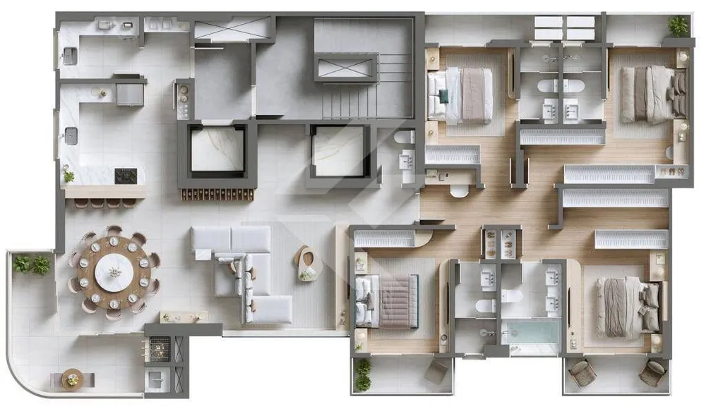 Apartamento, 2 quartos, 77 m² - Foto 11