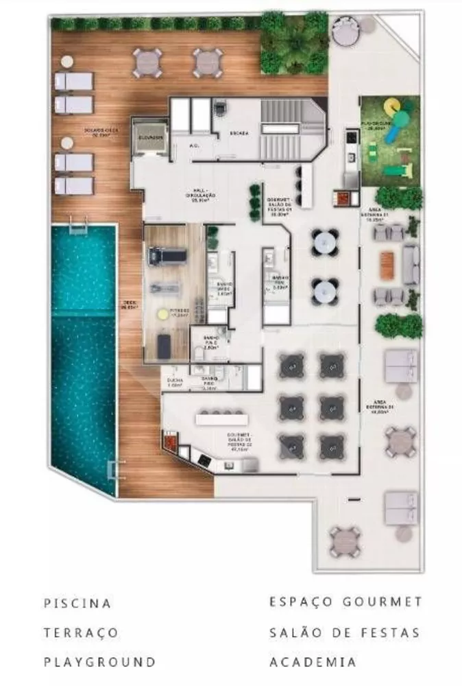 Apartamento à venda com 1 quarto, 43m² - Foto 4