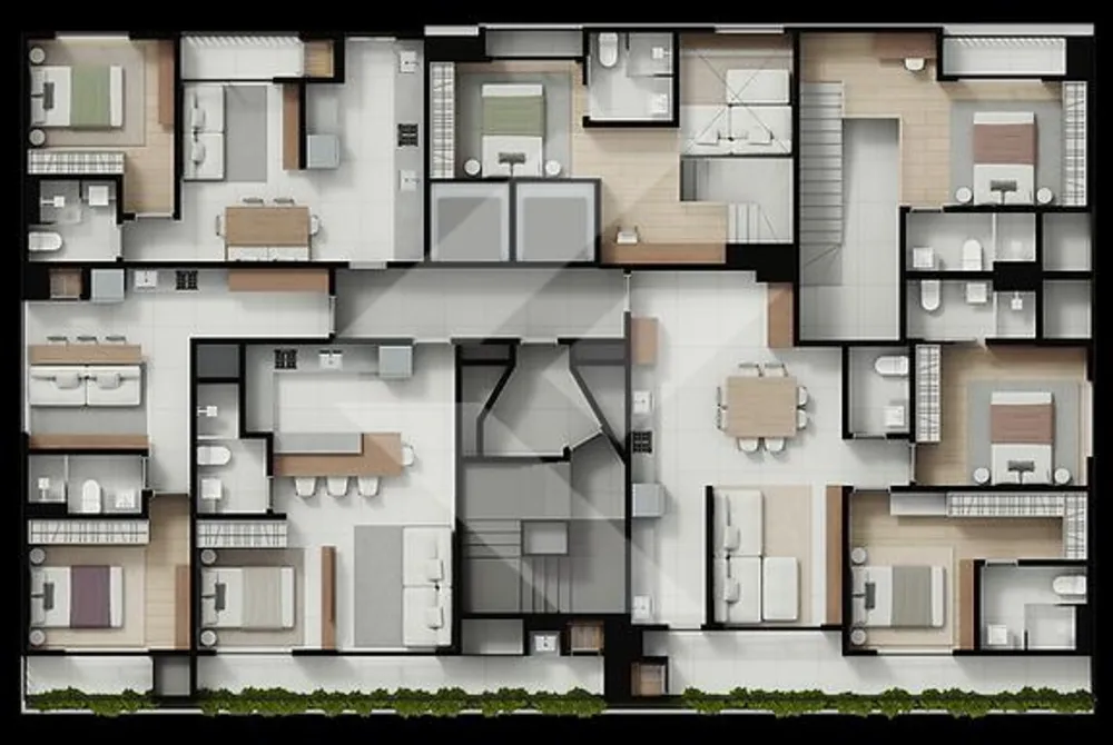 Flat/Apart Hotel, 1 quarto, 64 m² - Foto 11
