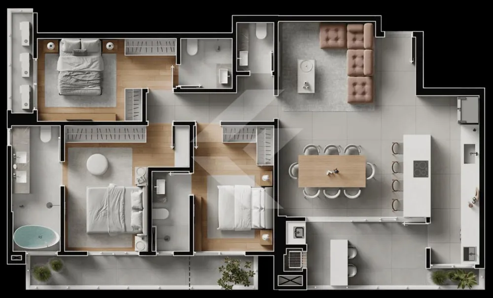 Apartamento, 2 quartos, 113 m² - Foto 4