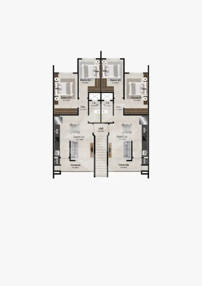Apartamento, 2 quartos, 60 m² - Foto 10