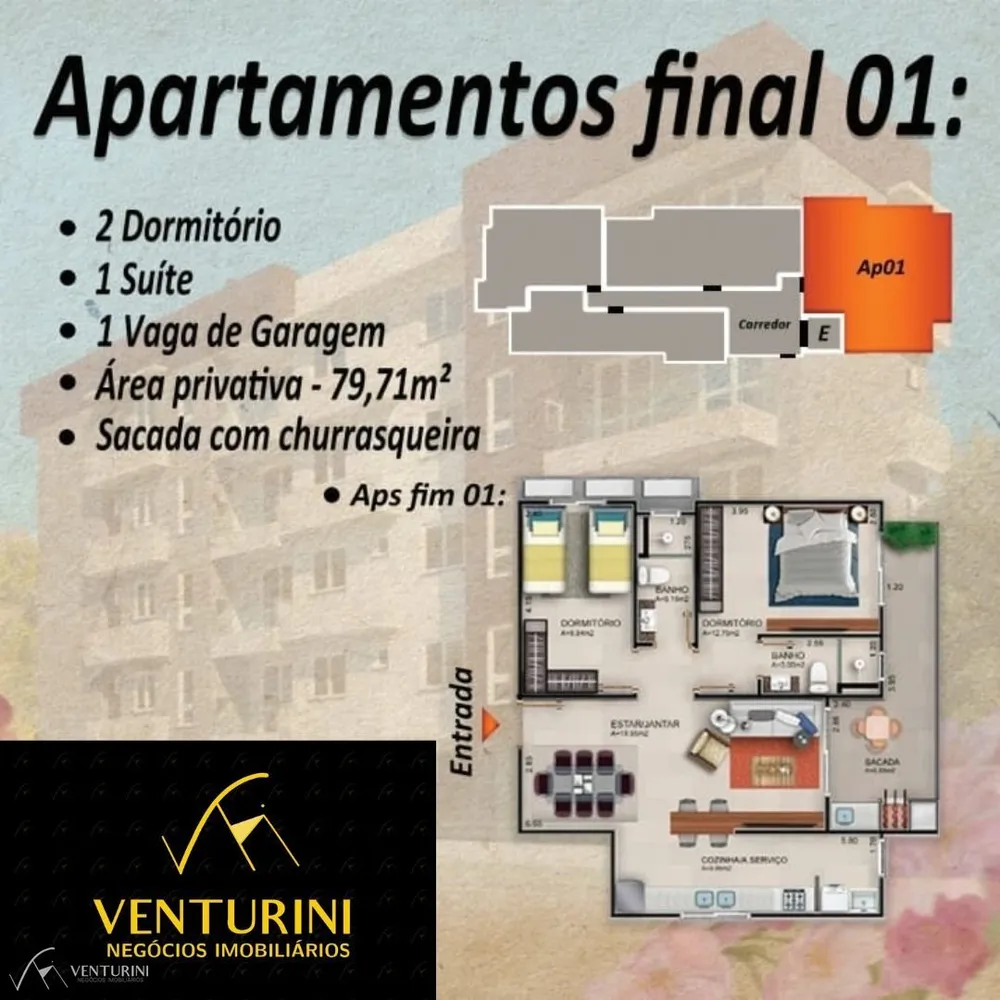 Apartamento, 2 quartos, 79 m² - Foto 4