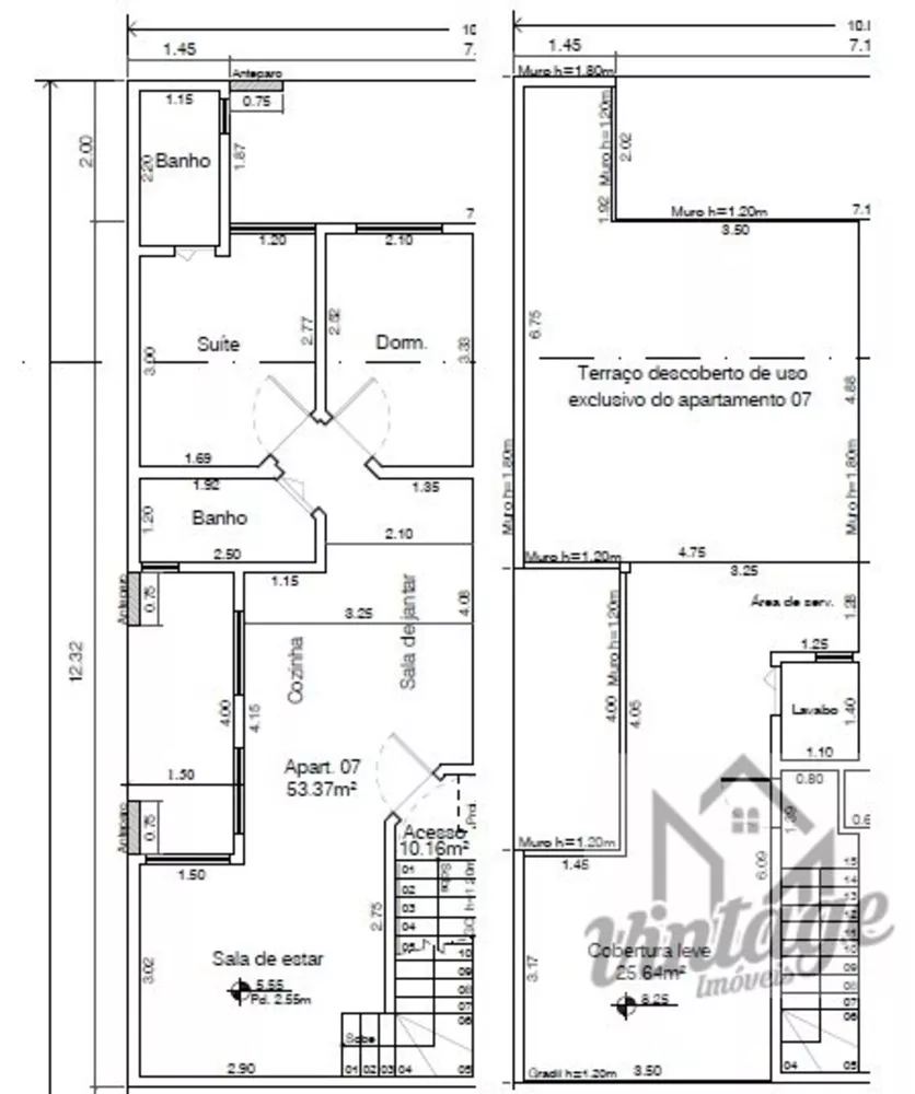 Cobertura à venda com 2 quartos, 82m² - Foto 2