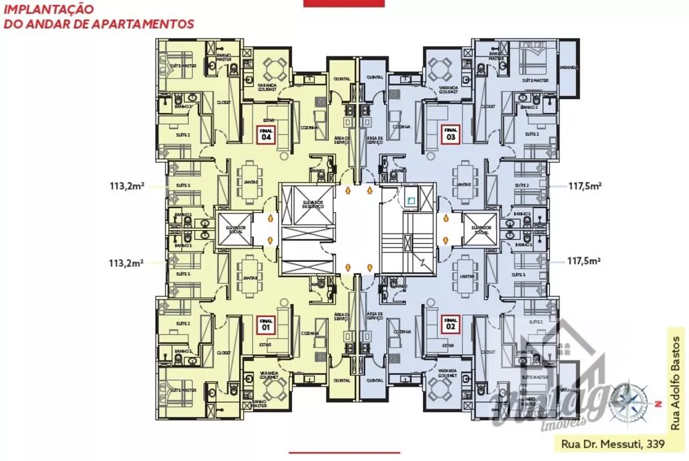 Apartamento à venda com 3 quartos, 113m² - Foto 5