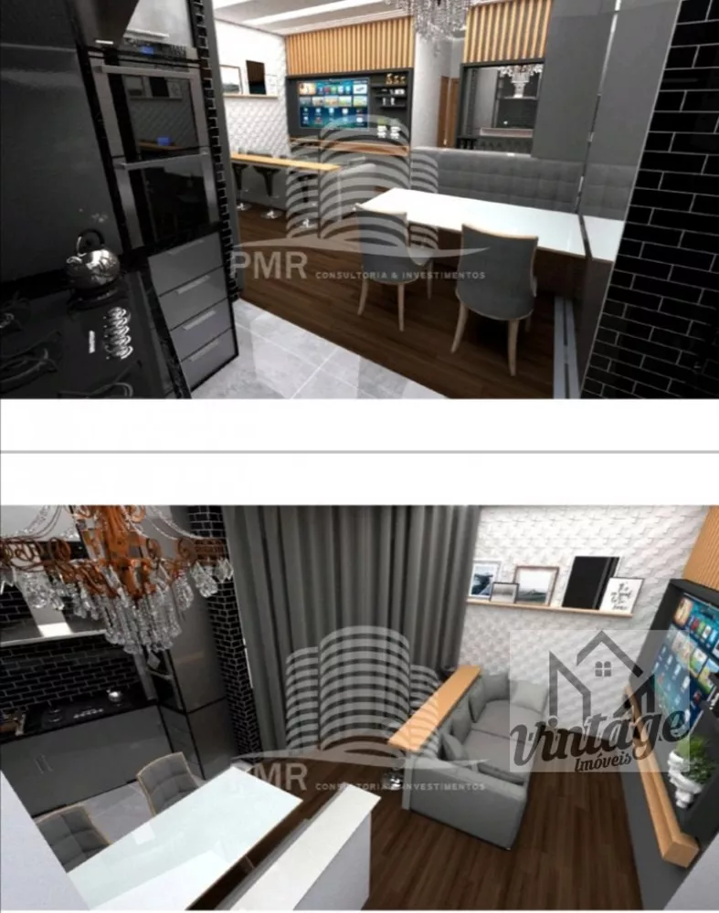 Apartamento à venda com 2 quartos, 56m² - Foto 3