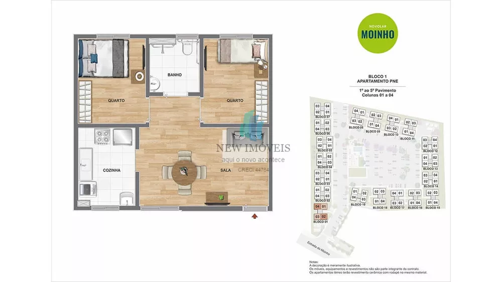 Apartamento, 2 quartos, 44 m² - Foto 26