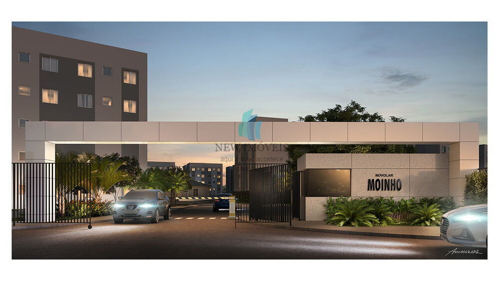 Apartamento à venda com 2 quartos, 44m² - Foto 1