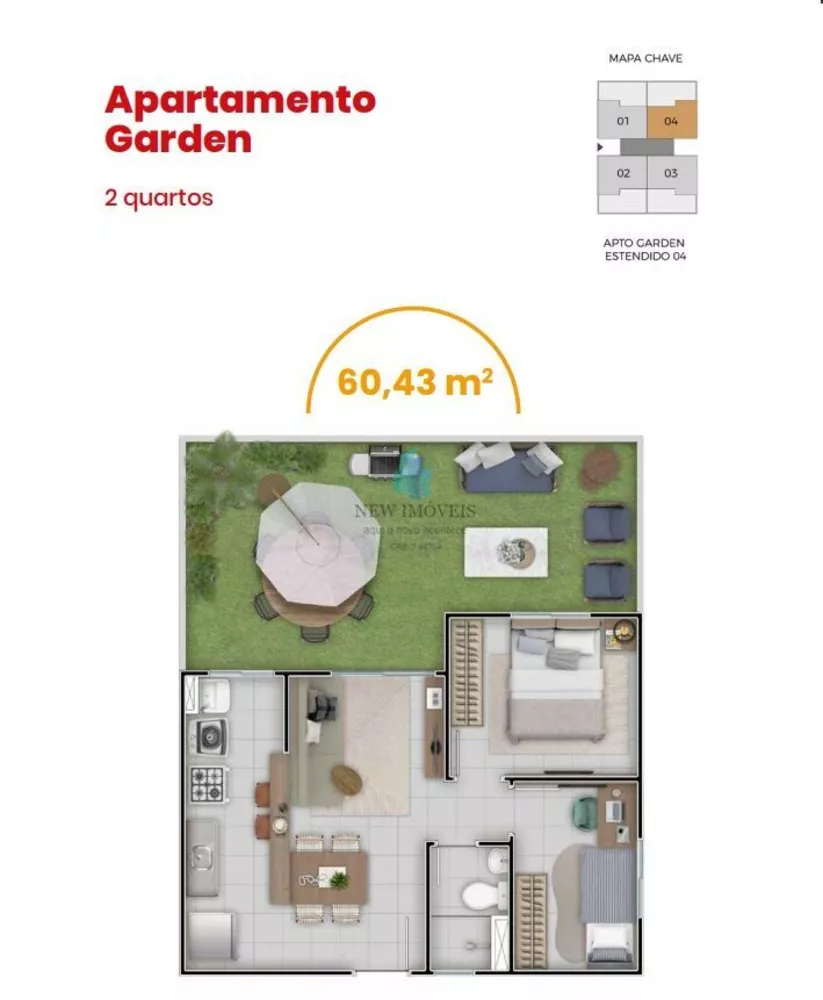 Apartamento, 2 quartos, 39 m² - Foto 32