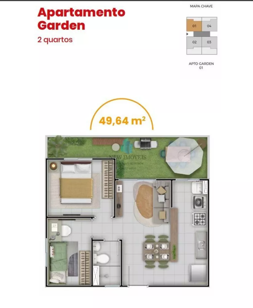 Apartamento, 2 quartos, 39 m² - Foto 31