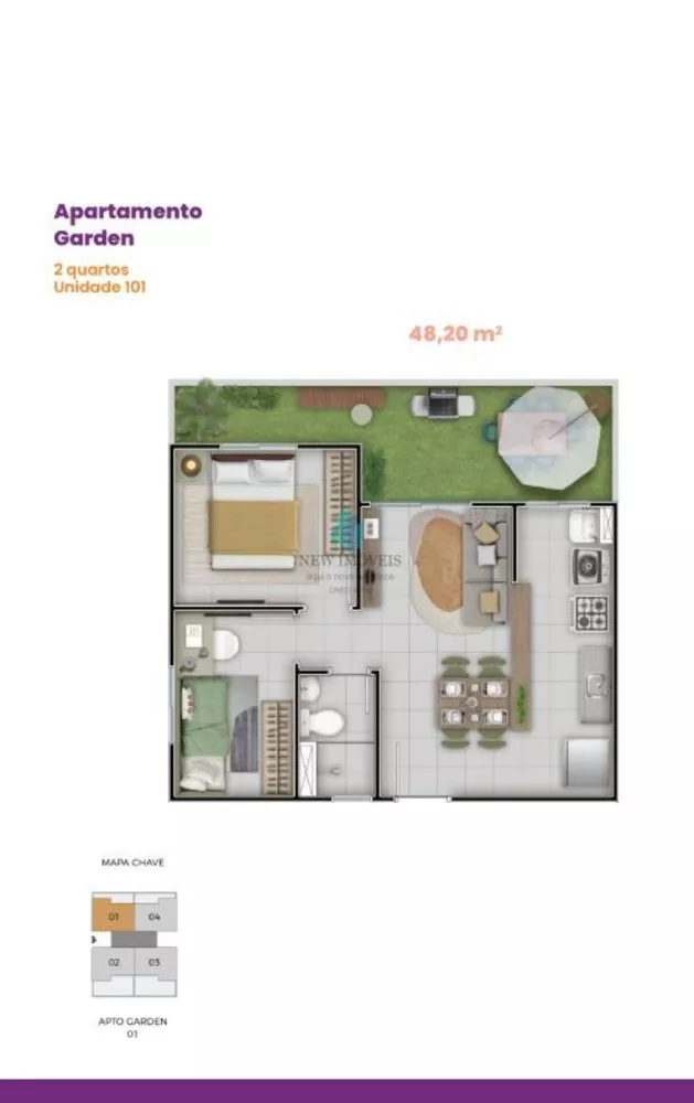 Apartamento, 2 quartos, 39 m² - Foto 25