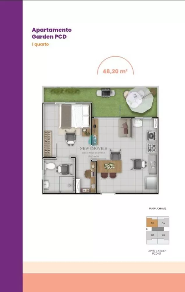 Apartamento, 2 quartos, 39 m² - Foto 29