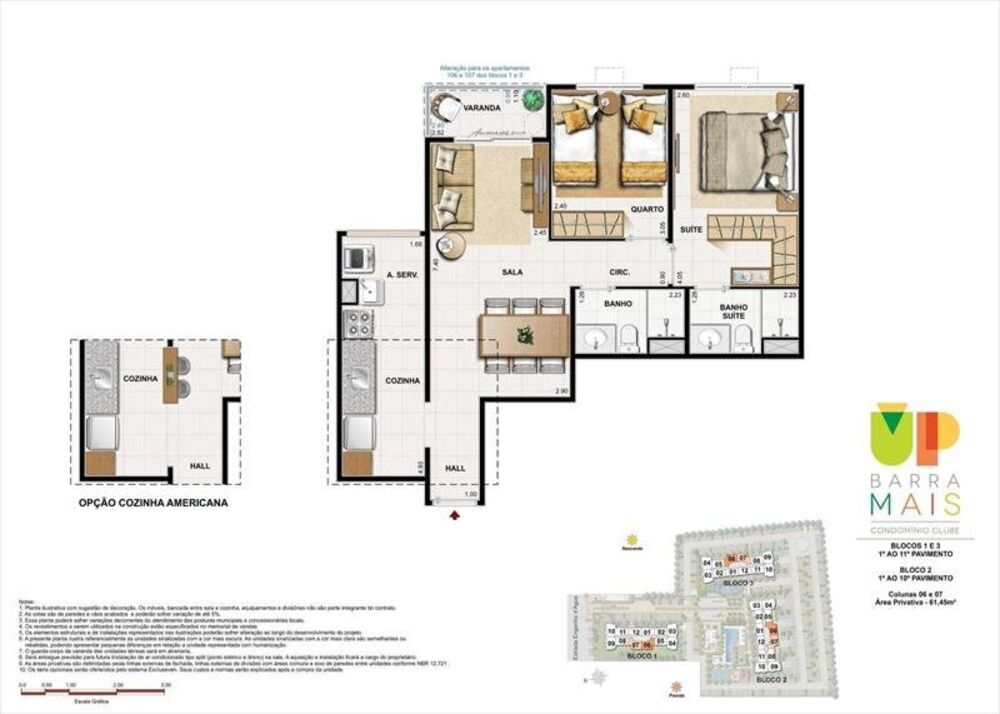 Apartamento à venda com 3 quartos, 70m² - Foto 5