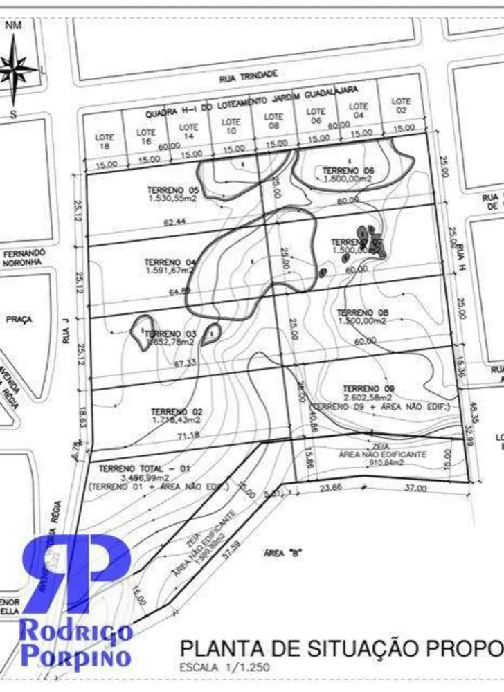 Terreno, 1500 m² - Foto 3