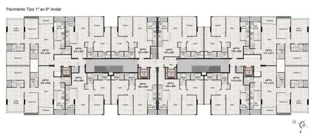 Apartamento, 2 quartos, 69 m² - Foto 6