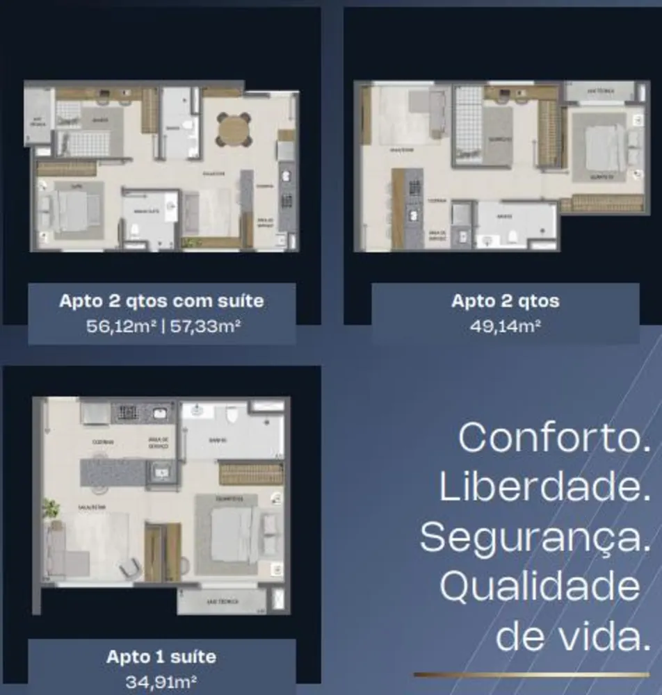Apartamento, 2 quartos, 50 m² - Foto 7