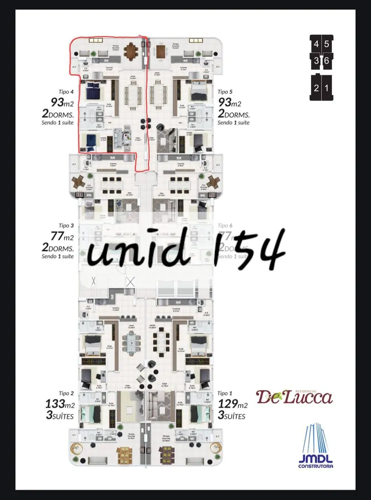 Apartamento, 2 quartos, 93 m² - Foto 3