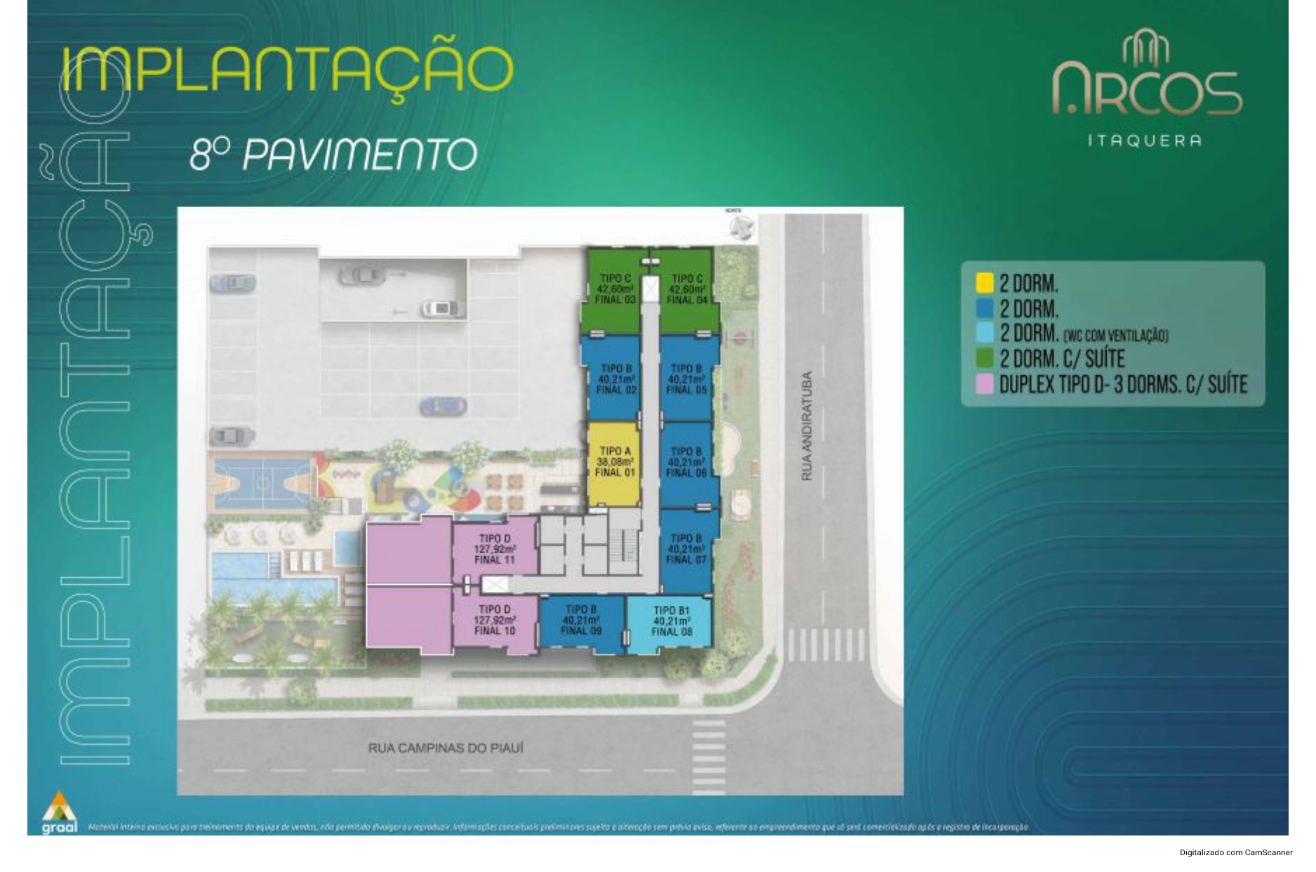 Apartamento à venda com 2 quartos, 42m² - Foto 20