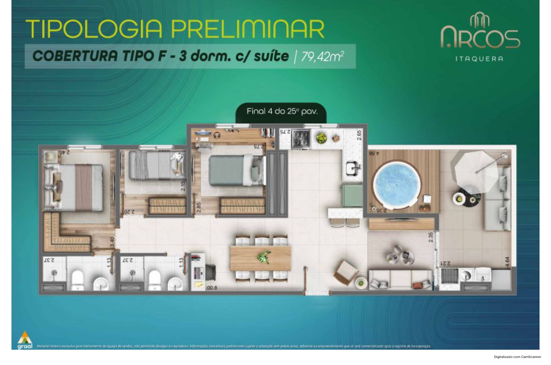 Apartamento à venda com 2 quartos, 42m² - Foto 14