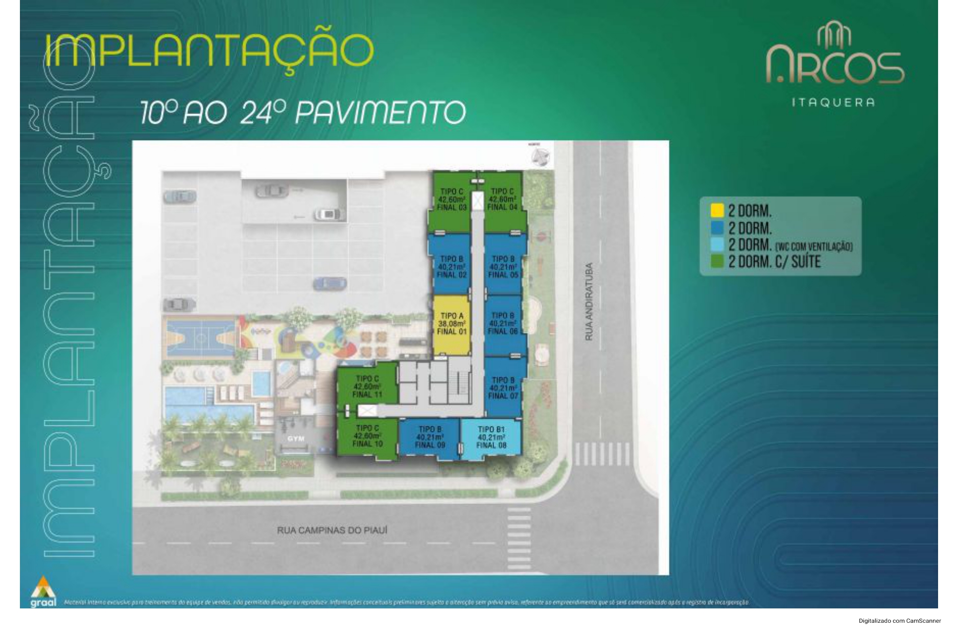 Apartamento à venda com 2 quartos, 42m² - Foto 22