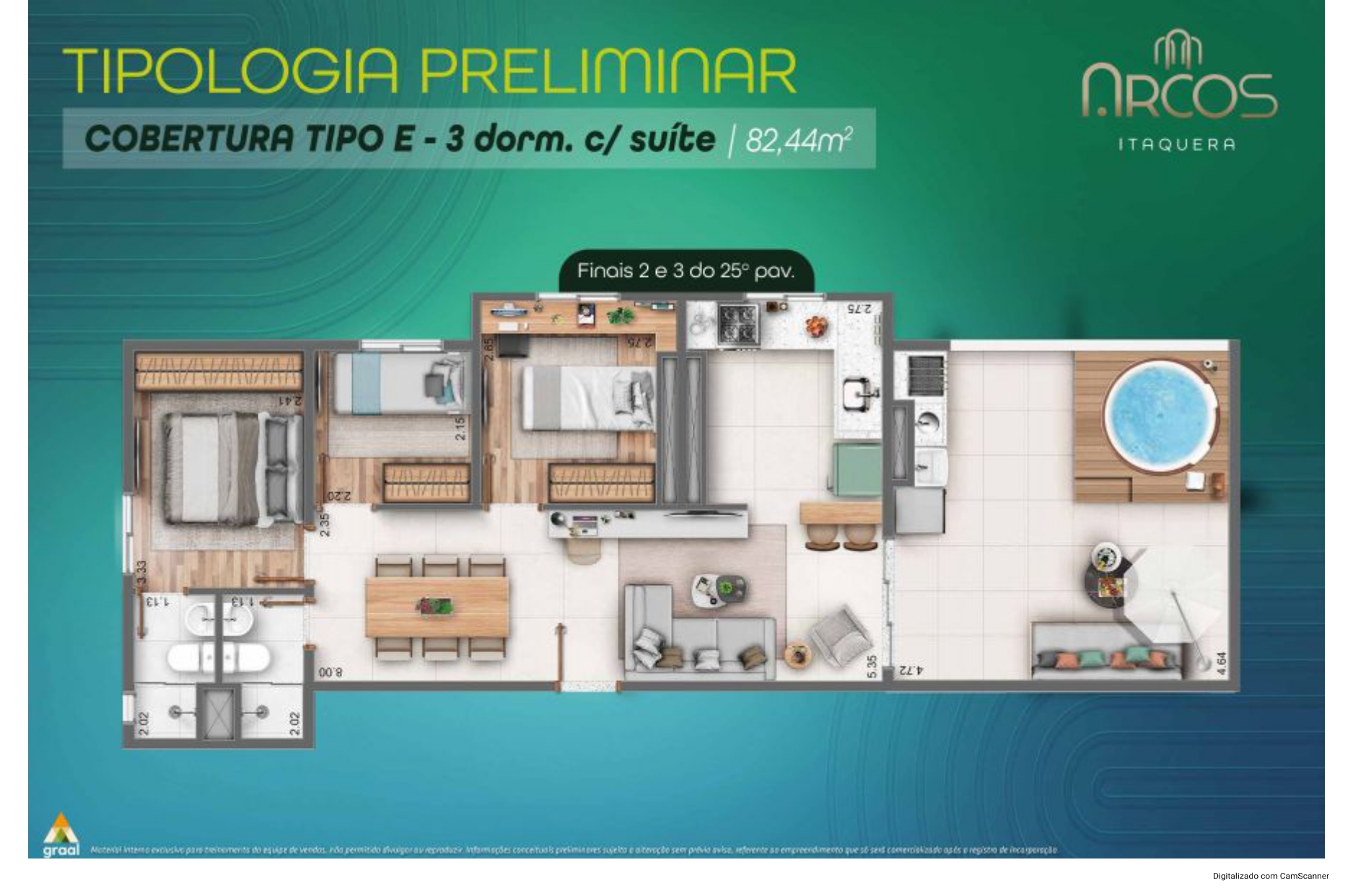 Apartamento à venda com 2 quartos, 42m² - Foto 13