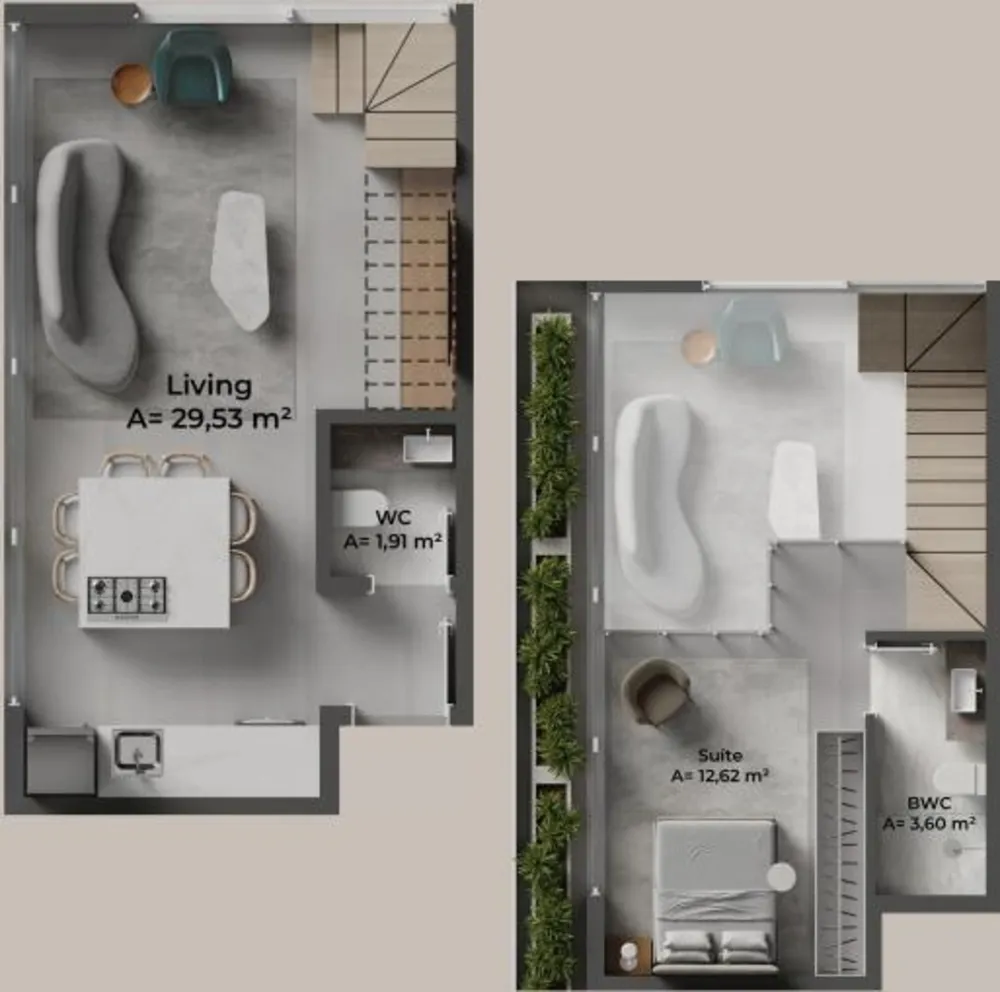 Flat/Apart Hotel, 1 quarto, 52 m² - Foto 15