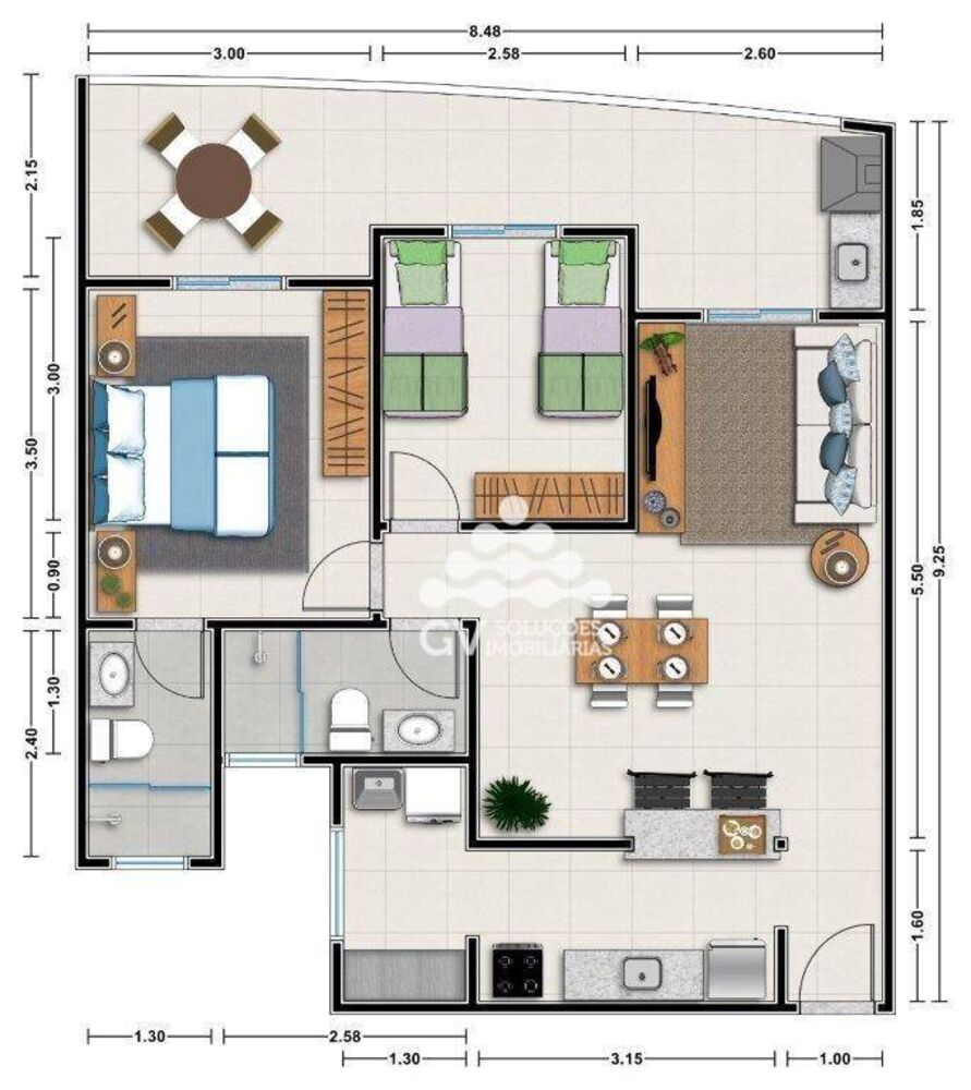 Apartamento, 2 quartos, 80 m² - Foto 17