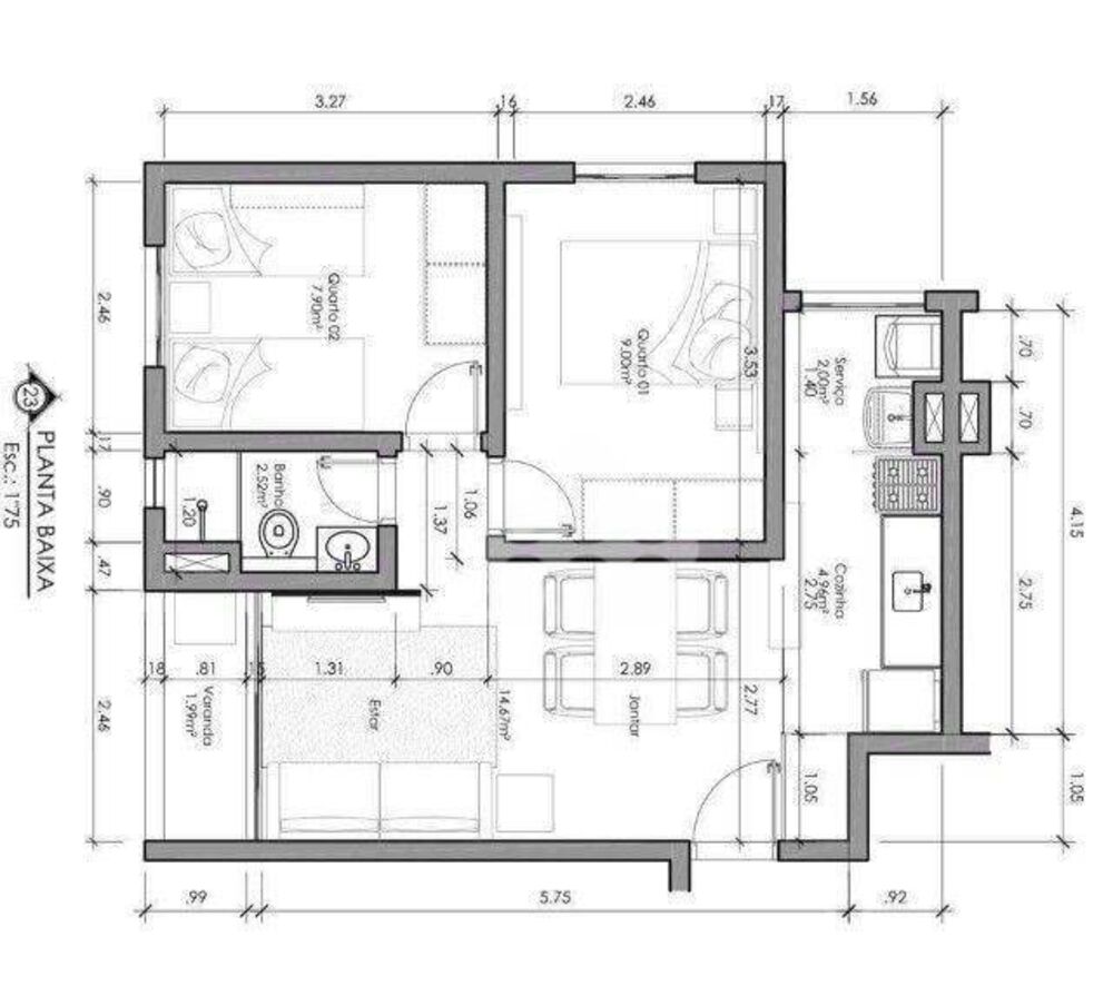 Apartamento, 2 quartos, 51 m² - Foto 12