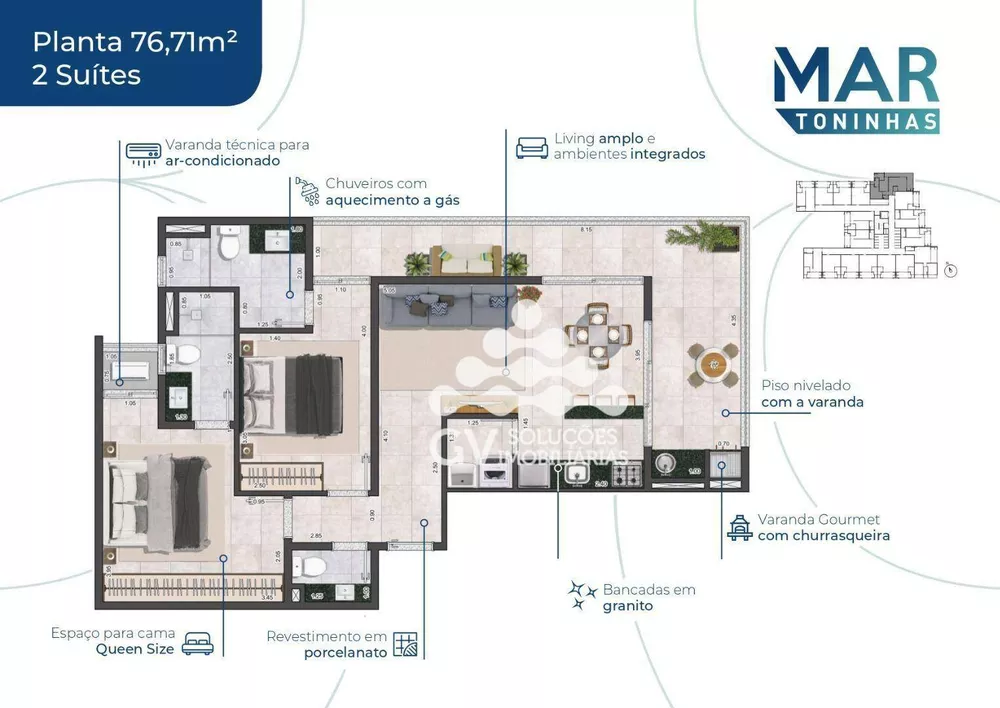 Apartamento, 1 quarto, 35 m² - Foto 13