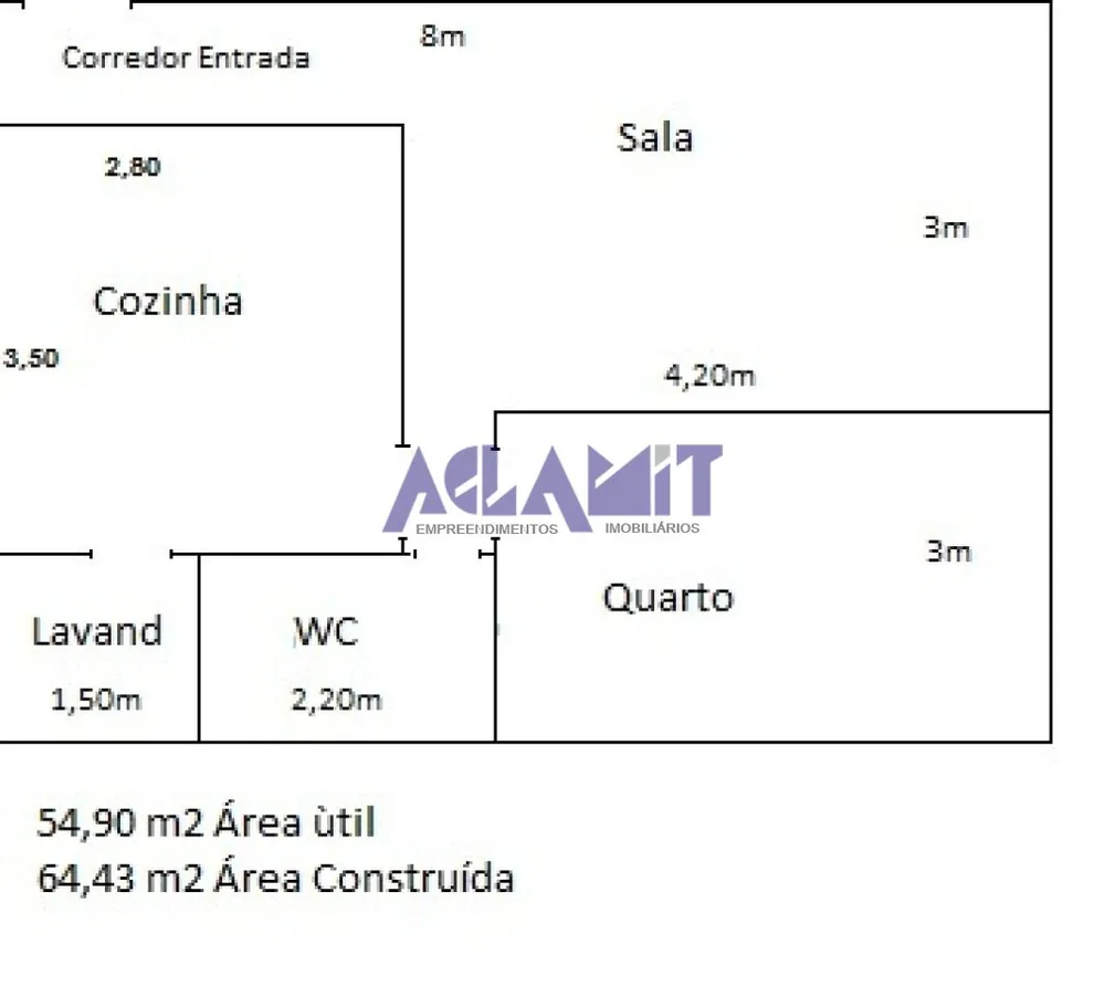 Apartamento, 1 quarto, 55 m² - Foto 9