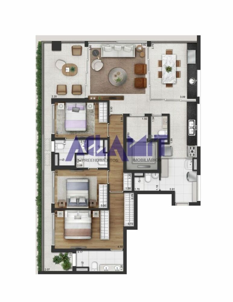 Apartamento, 2 quartos, 150 m² - Foto 15